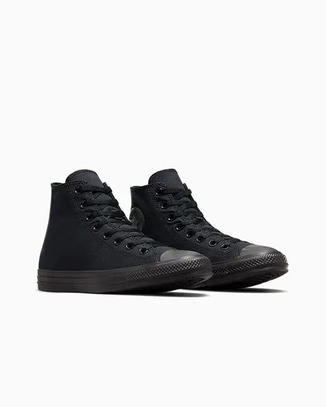 Converse Chuck Taylor All Star Canvas High Black Monochrome Converse Chuck Taylor All Star Canvas High Black Monochrome