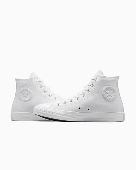 Converse Chuck Taylor All Star Canvas High White Monochrome Converse Chuck Taylor All Star Canvas High White Monochrome