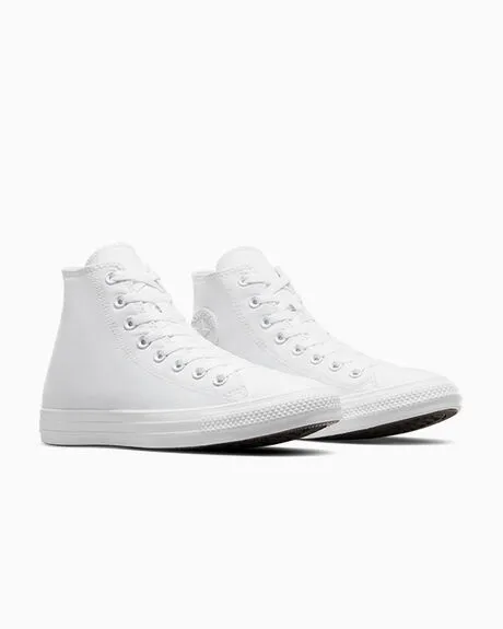 Converse Chuck Taylor All Star Canvas High White Monochrome Converse Chuck Taylor All Star Canvas High White Monochrome