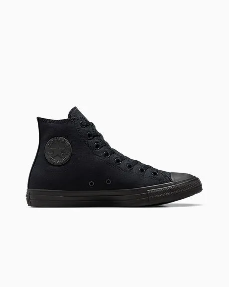 Converse Chuck Taylor All Star Canvas High Black Monochrome Converse Chuck Taylor All Star Canvas High Black Monochrome