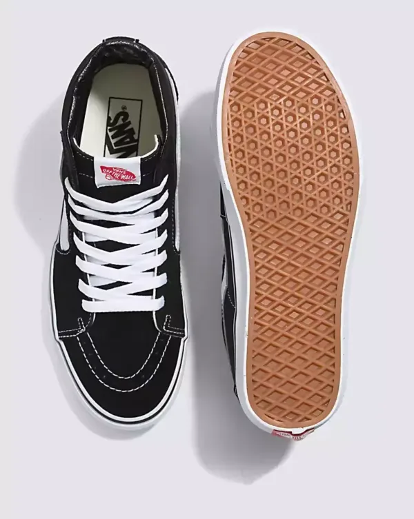 Vans Sk8 Hi -preto e branco