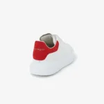 Alexander McQueen Oversized Sneaker Branco com Vermelho