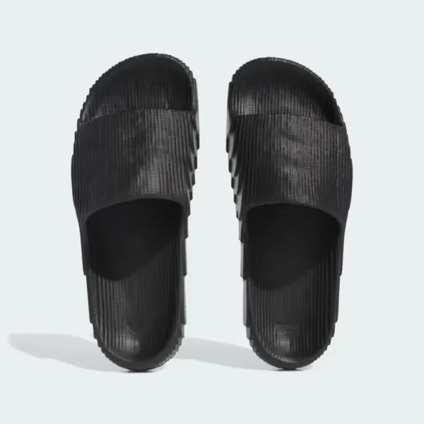 Adidas Adilette 22 Slides Black Scarlet - Preto