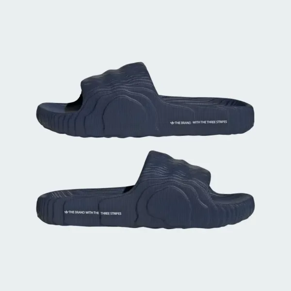 Adidas Adilette 22 Slides Dark Blue - Azul (4) Adidas Adilette 22 Slides Dark Blue - Azul (4)