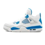 Air Jordan 4 Militrary Blue - branco e azul (3)