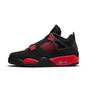 Air Jordan 4 Red Thunder - preto e vermelho