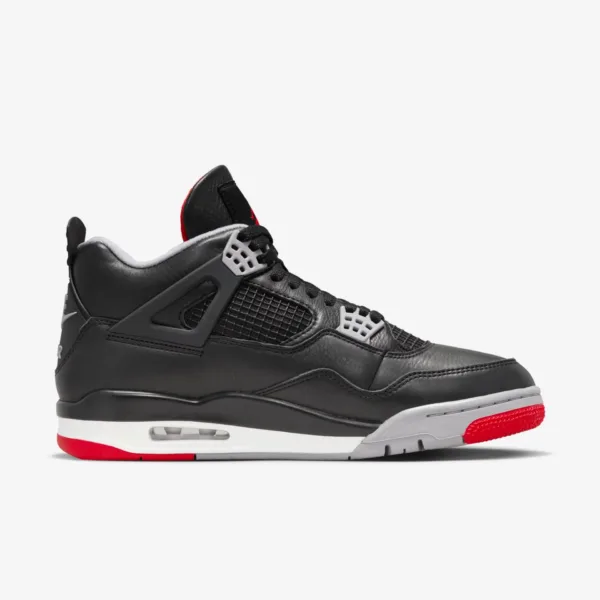 Air Jordan Retro 4 Bred Reimagined – preto