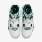 Air Jordan 4 Retro Oxidized Green - verde e branco (2)