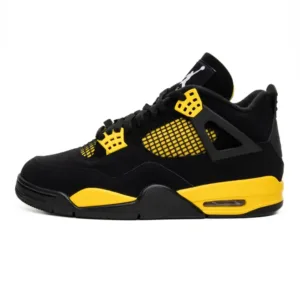 Air Jordan Retro 4 Thunder – preto e amarelo