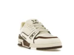 Louis Vuitton Trainer White Mocha