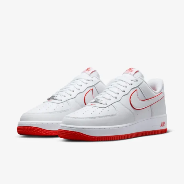 Nike Air Force 1 Low Branco e Vermelho