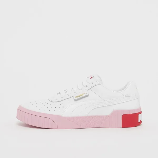 Puma Cali Branco e Rosa