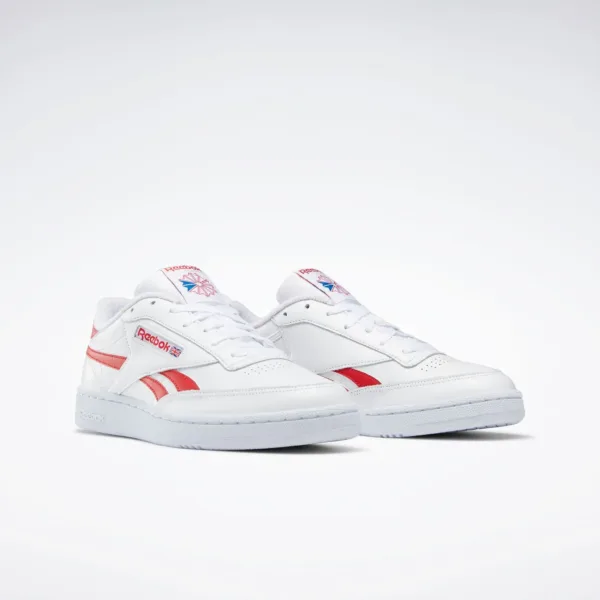 Reebok Club C Revenge White Vector Red - vermelho