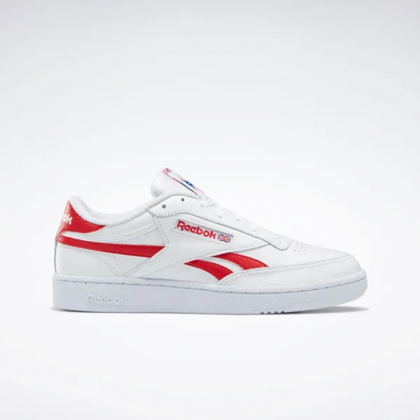 Reebok Club C Revenge White Vector Red - vermelho