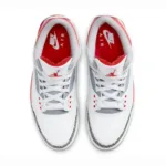 Air Jordan 3 Fire Red – branco e vermelho