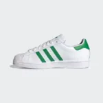 Adidas Superstar Cloud White With Green - branco e verde