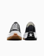 Converse Run Star Hike Canvas Platform Low - preto