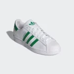 Adidas Superstar Cloud White With Green - branco e verde