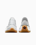 Converse Run Star Hike Canvas Platform Low Grey Area - cinzento