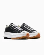 Converse Run Star Hike Canvas Platform Low - preto