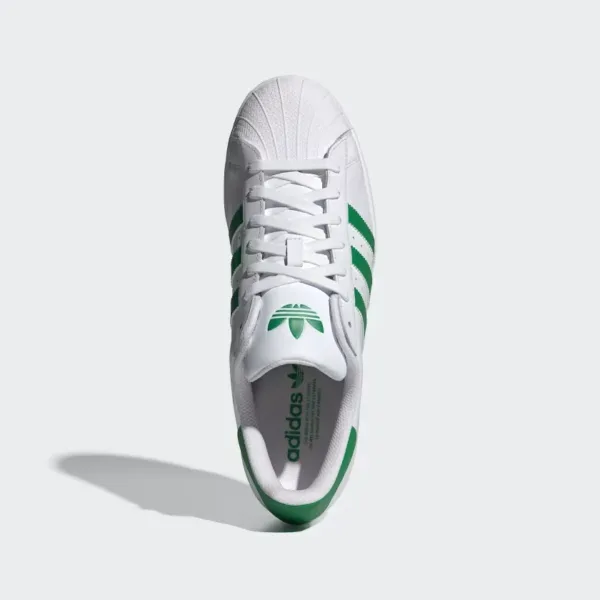 Adidas Superstar Cloud White With Green - branco e verde