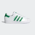 Adidas Superstar Cloud White With Green - branco e verde