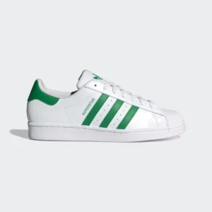 Adidas Superstar Cloud White With Green - branco e verde