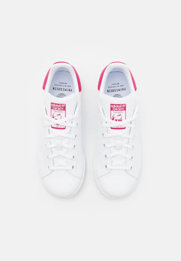 Adidas Stan Smith Branco Rosa Premium Quality