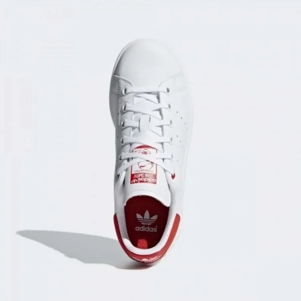 Adidas Stan Smith Branco Vermelho Premium Quality