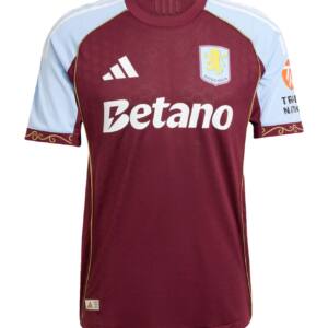 Aston Villa Adidas 25-26 Camiseta Principal (Home) VersãoTorcedor (2)