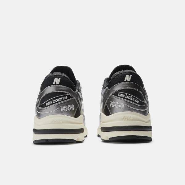 New Balance 1000 Silver Metallic Cinzento Preto Qualidade Premium (6)