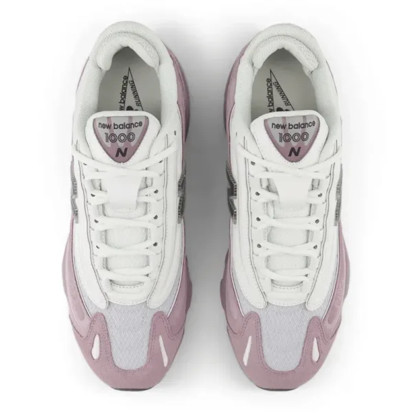 New Balance 1000 Suede Pack Light Mauve Rosa Branco Qualidade Premium (3)