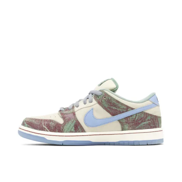 Nike SB Dunk Low Crenshaw Skate Club Creme Azul Vinho Qualidade Premium (3) Nike SB Dunk Low Crenshaw Skate Club Creme Azul Vinho Qualidade Premium