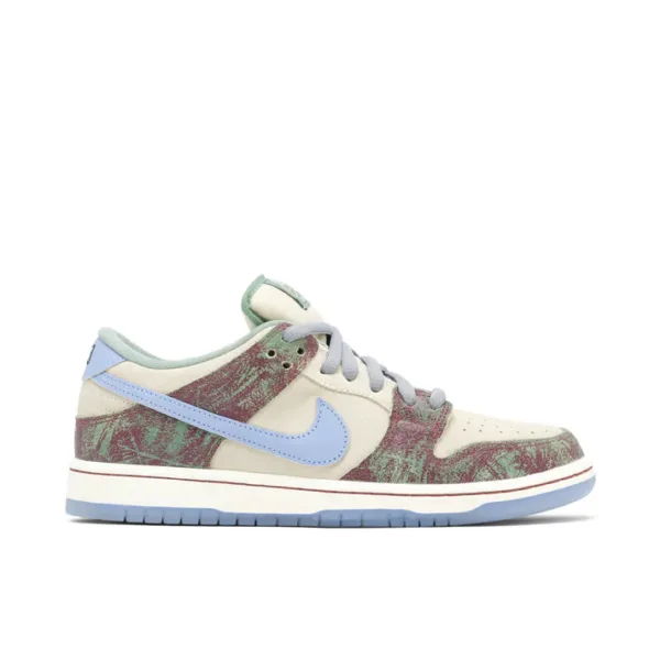 Nike SB Dunk Low Crenshaw Skate Club Creme Azul Vinho Qualidade Premium Nike SB Dunk Low Crenshaw Skate Club Creme Azul Vinho Qualidade Premium
